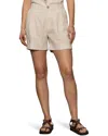 Sanctuary Caravan Cuffed Short In Flax In Neutral