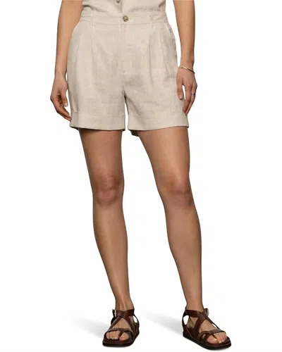 Sanctuary Caravan Cuffed Short In Flax In Neutral