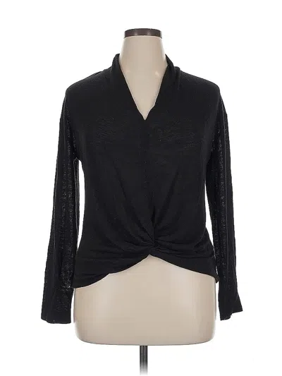 Pre-owned Sanctuary Cardigan Sweater In Black