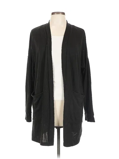 Pre-owned Sanctuary Cardigan Sweater In Black