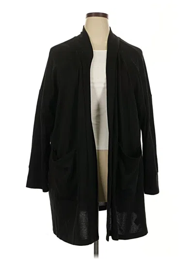 Pre-owned Sanctuary Cardigan Sweater In Black