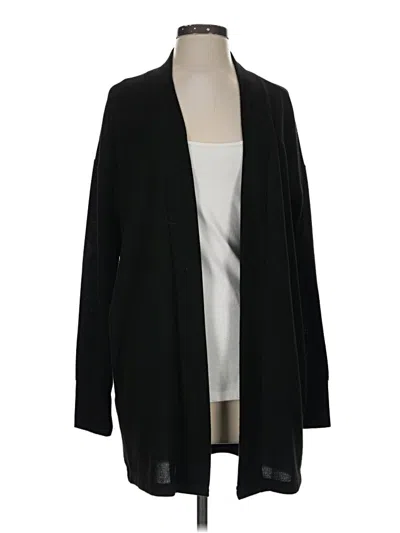 Pre-owned Sanctuary Cardigan Sweater In Black