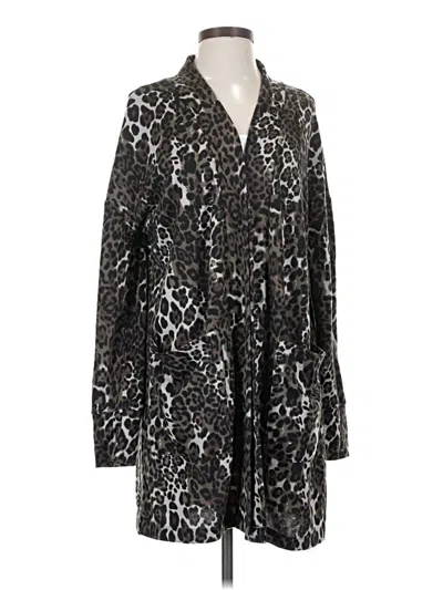 Pre-owned Sanctuary Cardigan Sweater In Black