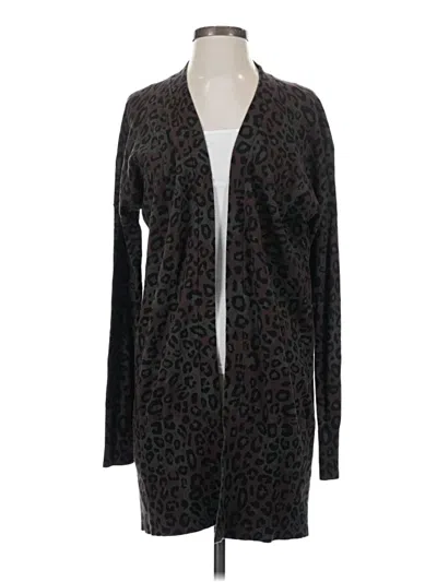 Pre-owned Sanctuary Cardigan Sweater In Black