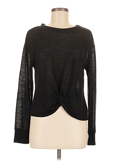 Pre-owned Sanctuary Cardigan Sweater In Black