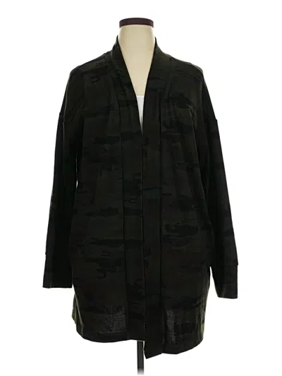 Pre-owned Sanctuary Cardigan Sweater In Black
