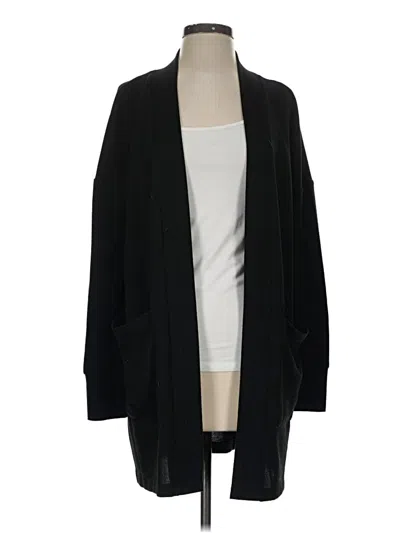 Pre-owned Sanctuary Cardigan Sweater In Black