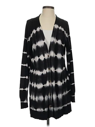 Pre-owned Sanctuary Cardigan Sweater In Black