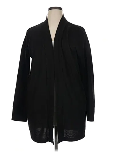 Pre-owned Sanctuary Cardigan Sweater In Black