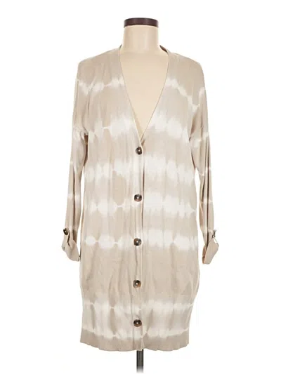 Pre-owned Sanctuary Cardigan Sweater In Brown