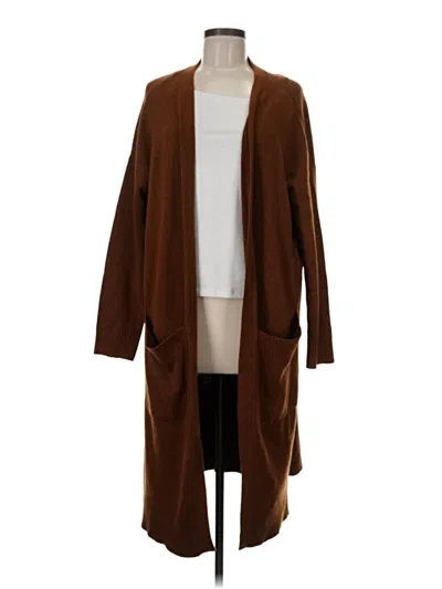 Pre-owned Sanctuary Cardigan Sweater In Brown