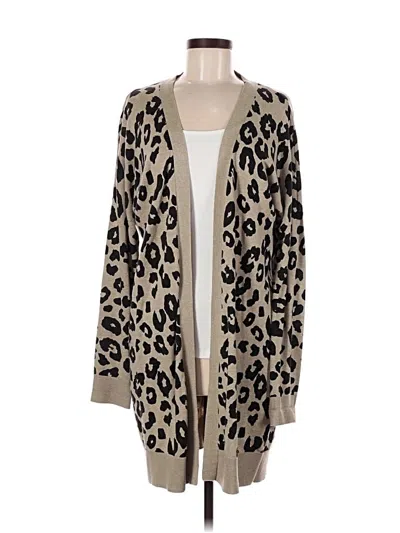 Pre-owned Sanctuary Cardigan Sweater In Brown