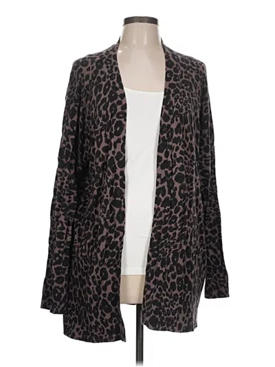 Pre-owned Sanctuary Cardigan Sweater In Brown