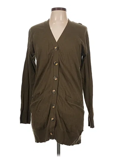 Pre-owned Sanctuary Cardigan Sweater In Brown