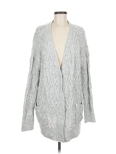 Pre-owned Sanctuary Cardigan Sweater In Gray