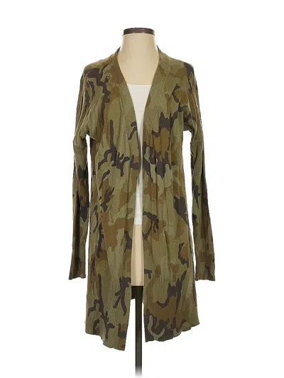 Pre-owned Sanctuary Cardigan Sweater In Green