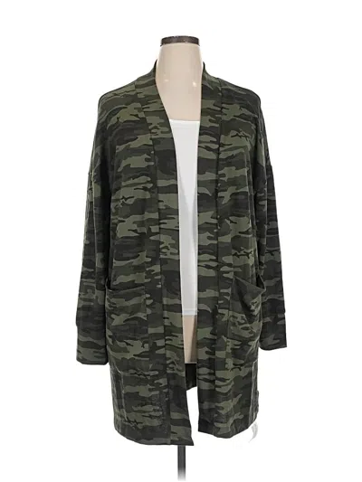 Pre-owned Sanctuary Cardigan Sweater In Green