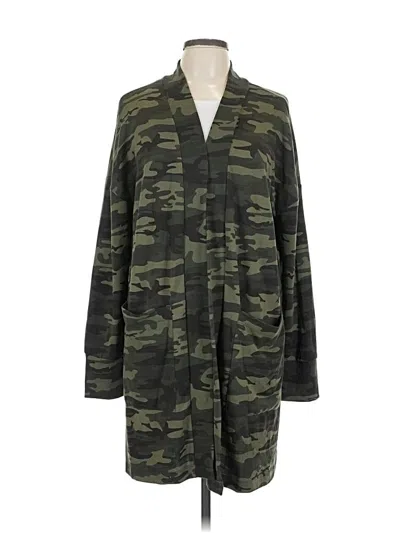 Pre-owned Sanctuary Cardigan Sweater In Green