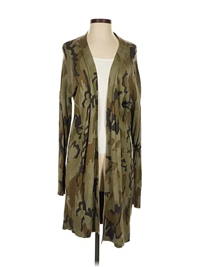 Pre-owned Sanctuary Cardigan Sweater In Green