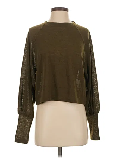 Pre-owned Sanctuary Cardigan Sweater In Green