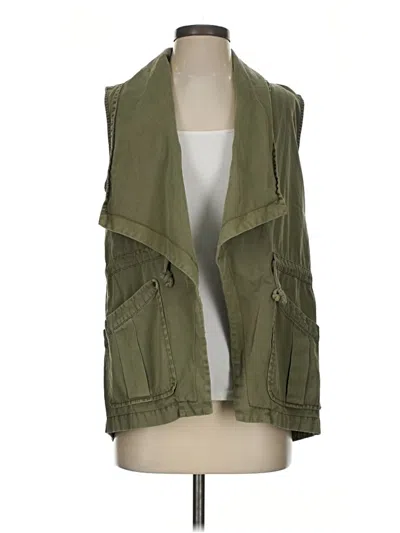 Pre-owned Sanctuary Cardigan Sweater In Green