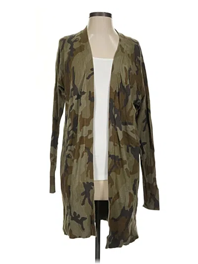 Pre-owned Sanctuary Cardigan Sweater In Green