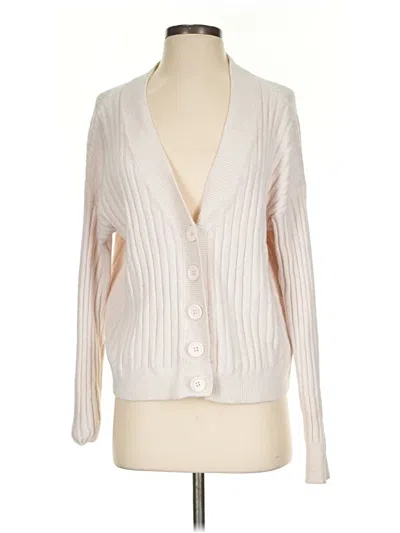 Pre-owned Sanctuary Cardigan Sweater In Ivory