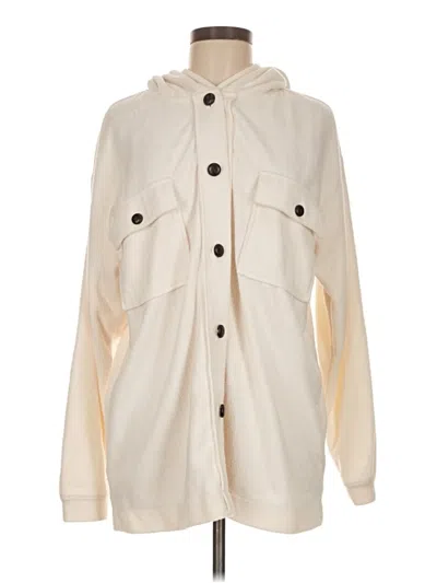 Pre-owned Sanctuary Cardigan Sweater In Ivory