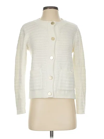 Pre-owned Sanctuary Cardigan Sweater In Ivory