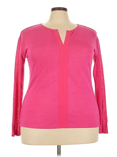 Pre-owned Sanctuary Cardigan Sweater In Pink