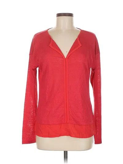 Pre-owned Sanctuary Cardigan Sweater In Red