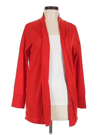 Pre-owned Sanctuary Cardigan Sweater In Red