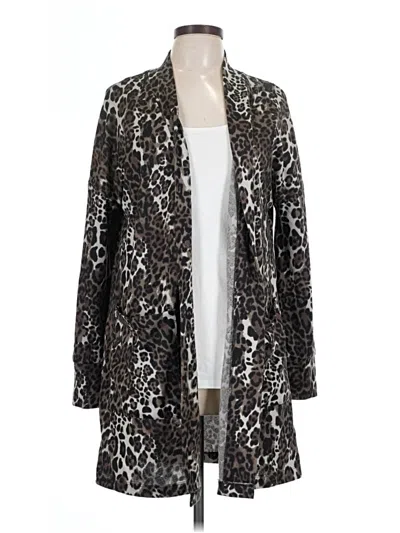 Pre-owned Sanctuary Cardigan Sweater In Silver