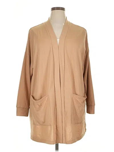 Pre-owned Sanctuary Cardigan Sweater In Tan