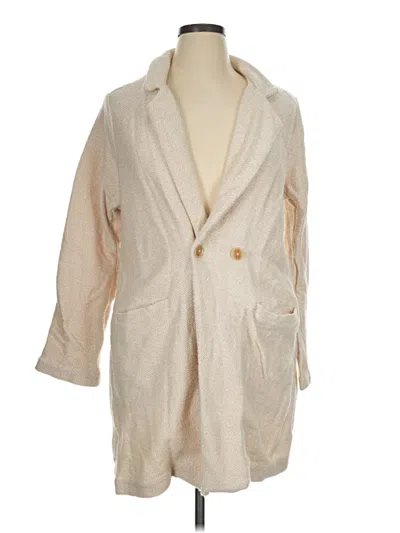 Pre-owned Sanctuary Cardigan Sweater In Tan