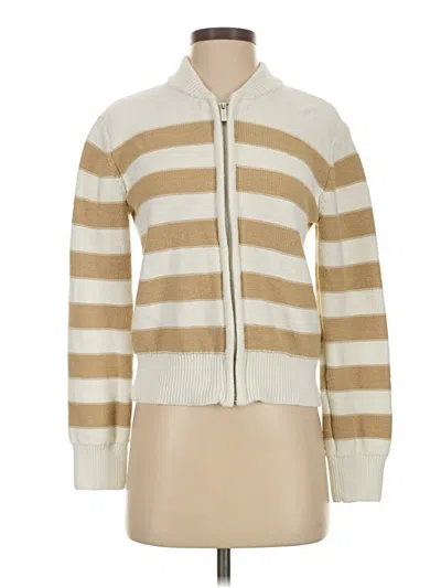 Pre-owned Sanctuary Cardigan Sweater In White