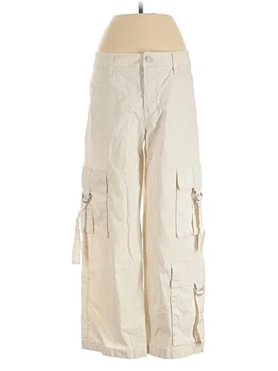 Pre-owned Sanctuary Cargo Pants In White