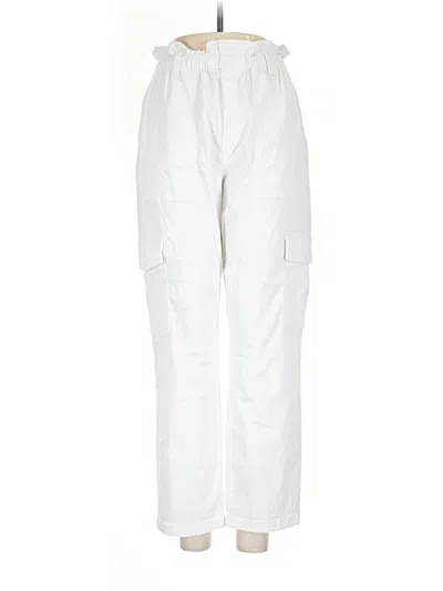 Pre-owned Sanctuary Cargo Pants In White