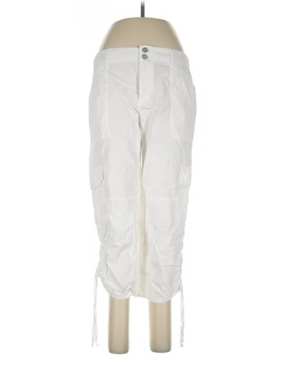 Pre-owned Sanctuary Cargo Pants In White