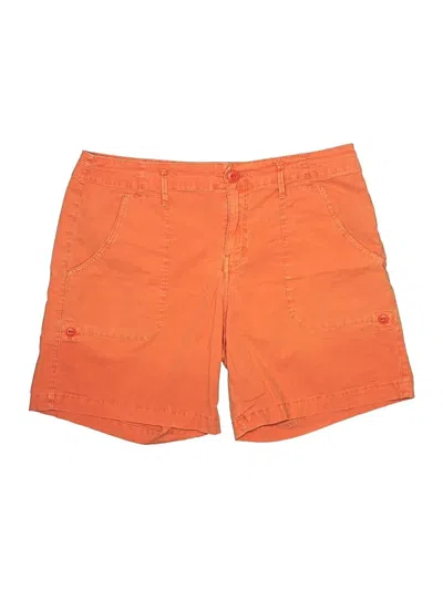 Pre-owned Sanctuary Cargo Shorts In Orange
