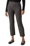 Sanctuary Carnaby Kick Crop Leggings In Shadow Check In Shadow Check