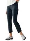 Sanctuary Carnaby Kick Crop Pants In Blue Moon Plaid