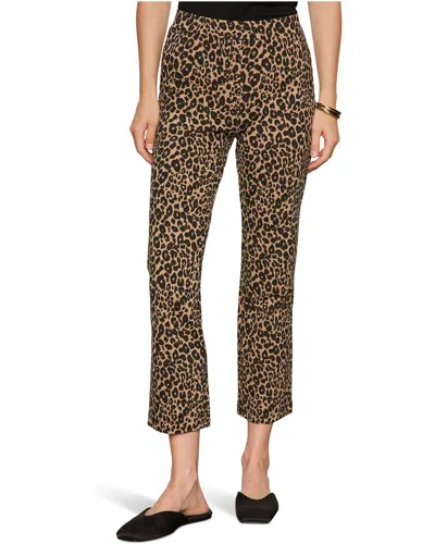 Sanctuary Carnaby Kick Crop Pants In Leopard In Animal Print