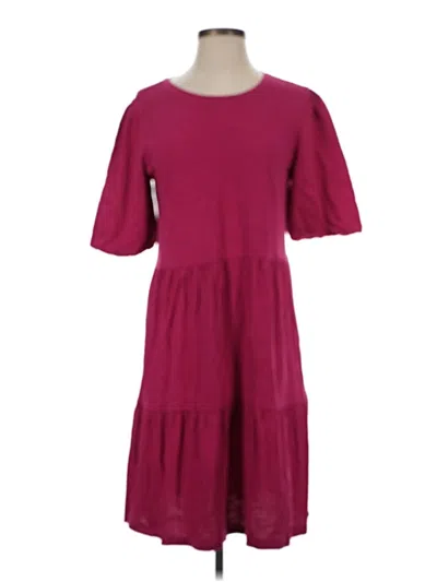 Pre-owned Sanctuary Casual Dress In Burgundy