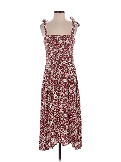 Pre-owned Sanctuary Casual Dress In Burgundy