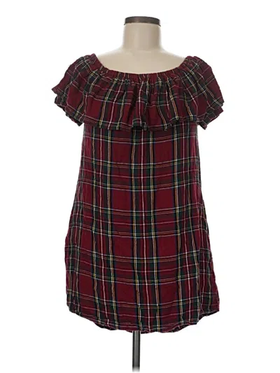 Pre-owned Sanctuary Casual Dress In Burgundy