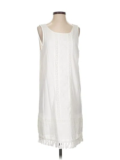 Pre-owned Sanctuary Casual Dress In White