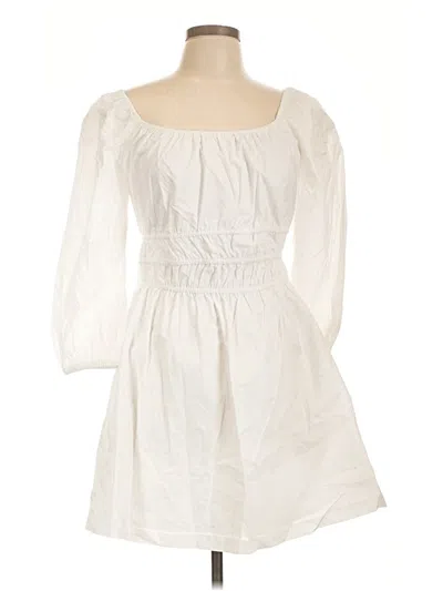 Pre-owned Sanctuary Casual Dress In White
