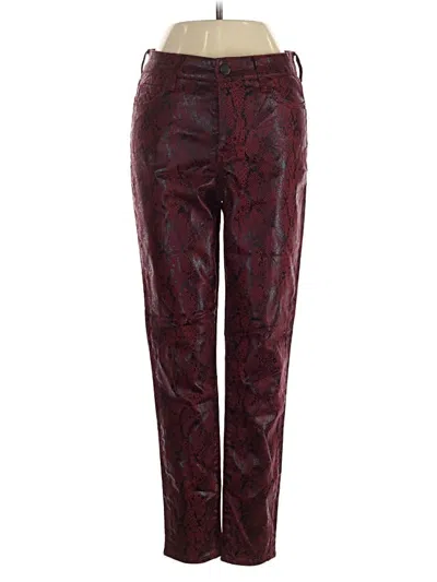 Pre-owned Sanctuary Casual Pants In Burgundy
