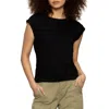 Sanctuary Charisma Dolman Mesh Tee In Black In Black